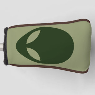 Couvre-club De Golf Visage Alien