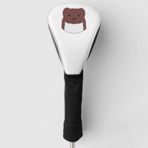 Couvre-club De Golf Visage de belette