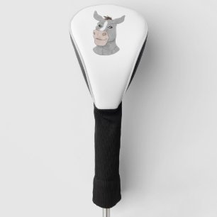 Couvre-club De Golf Visage de l'âne anthro