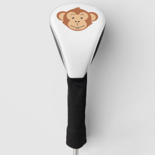 Couvre-club De Golf Visage de singe