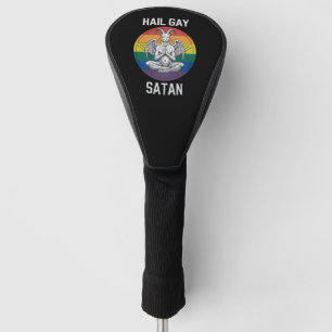 Couvre-club De Golf Vive Gay Satan Drôle Gothique Gothique Chèvre LGBT