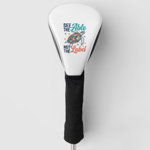 Couvre-club De Golf Voir le design du t-shirt de sensibilisation au pu