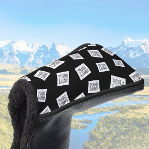 Couvre-club De Golf Votre logo, photo ou autre image Placement aléat