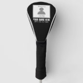 Couvre-club De Golf Votre photo ici Nom et âge (Devant)