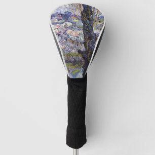 Couvre-club De Golf Vue de Van Gogh sur les vergers en fleurs d'Arles