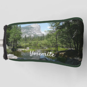 Couvre-club De Golf Vue du lac Miroir dans le parc national de Yosemit