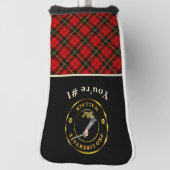 Couvre-club De Golf Wallace Clan Crest Putter personnalisé (Tourné à 90°)