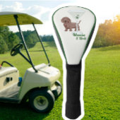 Couvre-club De Golf Weenies & Martinis