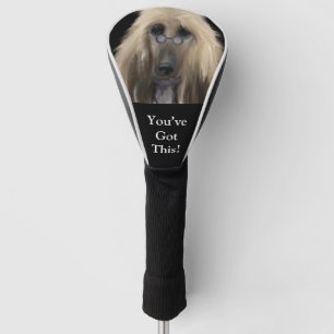 Couvre-club De Golf White Afghan Hound