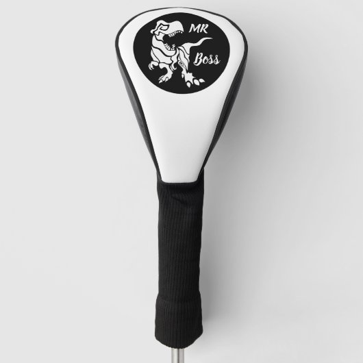 Couvre-club De Golf White Trex the Boss Dino (Devant)