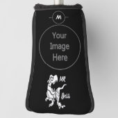 Couvre-club De Golf White Trex the Boss Dino (Tourné à 90°)