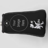 Couvre-club De Golf White Trex the Boss Dino (Devant)