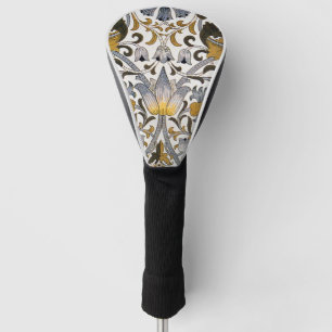Couvre-club De Golf William Morris Lodden Fleur florale