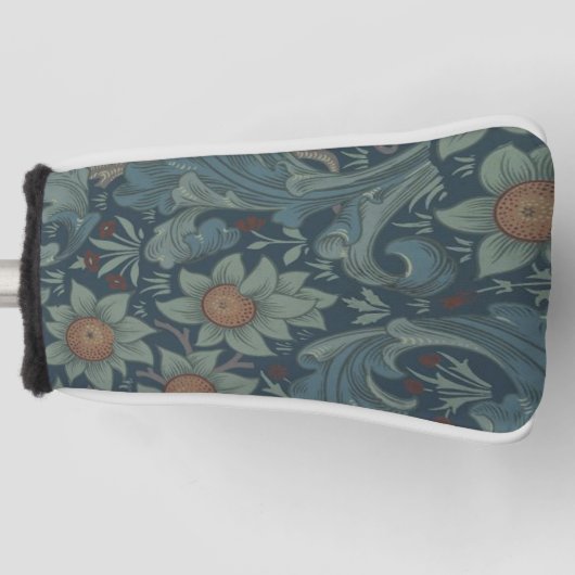 Couvre-club De Golf William Morris Orchard Art Motif (Devant)