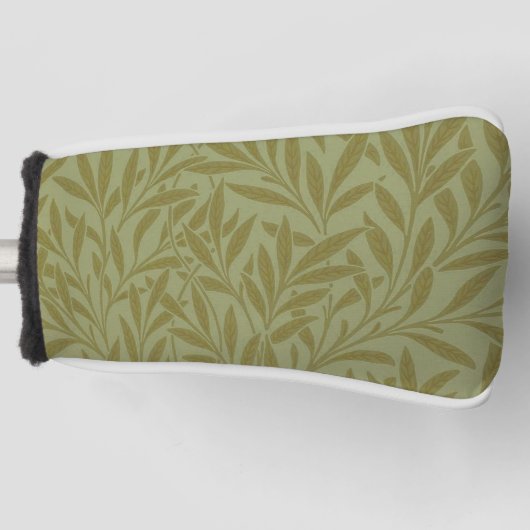 Couvre-club De Golf William Morris Willow Antique Green Leaf Vine Art (Devant)