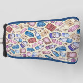 Couvre-club De Golf Witchen Wonders Golf Club Couverture (Devant)