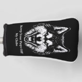 Couvre-club De Golf  wolf Loving Dad Golf Head Cover (Devant)