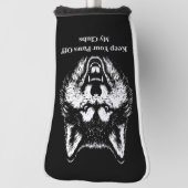 Couvre-club De Golf  wolf Loving Dad Golf Head Cover (Tourné à 90°)