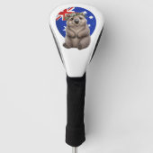 Couvre-club De Golf Wombat Australien (Devant)