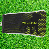 Couvre-club De Golf YELLOW Rottweiler PUTTER Golf Head Cover