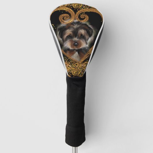 Couvre-club De Golf Yorkie Poo (Devant)