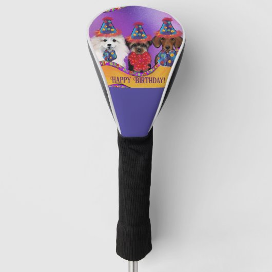 Couvre-club De Golf Yorkie Poo (Devant)