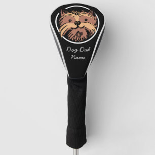 Couvre-club De Golf Yorkshire Terrier Pour Chien Papa