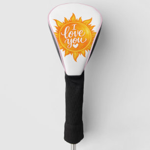 Couvre-club De Golf You Are My Sunshine – Je t'aime Soleil