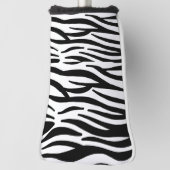 Couvre-club De Golf Zebra Golf Putter Head Cover (Tourné à 90°)