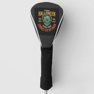 Couvre-club De Golf Zombies d'Halloween Ont Mangé Mon Cerveau