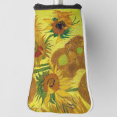 Couvre-club De Golf Zonnebloemen (Van Gogh) Golf Head Cover (Tourné à 90°)