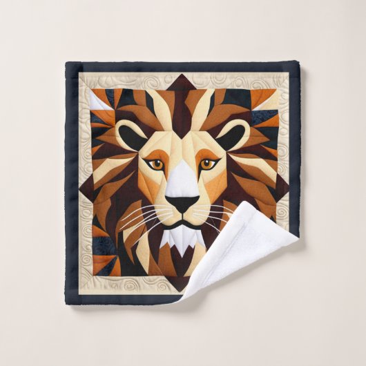 Couvre-lit Lion (Gant de toilette)
