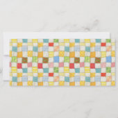 COUVRE-LIT PATCHWORK 4x9 Carte Plate / Blanc / Hor (Devant)