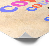 Couvrez votre affiche toux et éternuement (Coin)