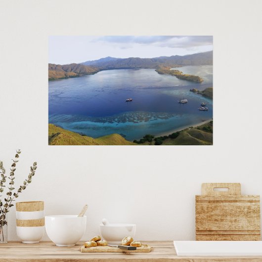 Cove in Komodo Poster (Keuken)