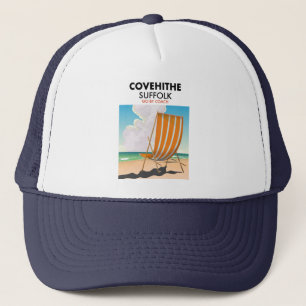 Covehithe suffolk strand reisposter T-Shirt Trucker Pet
