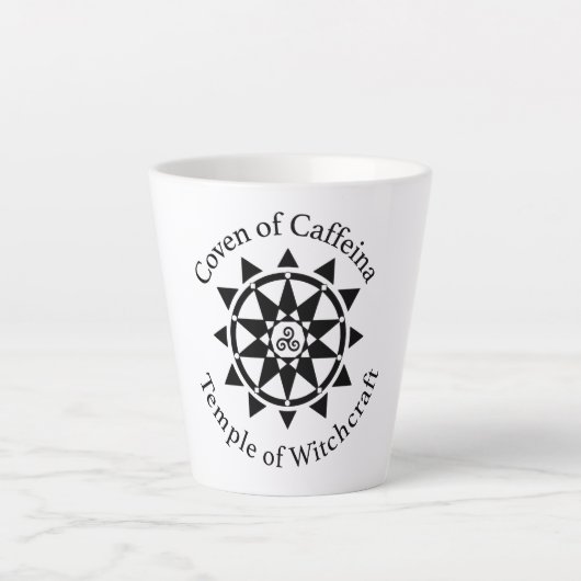 Coven van Caffeina Latte Mok (Voorkant)