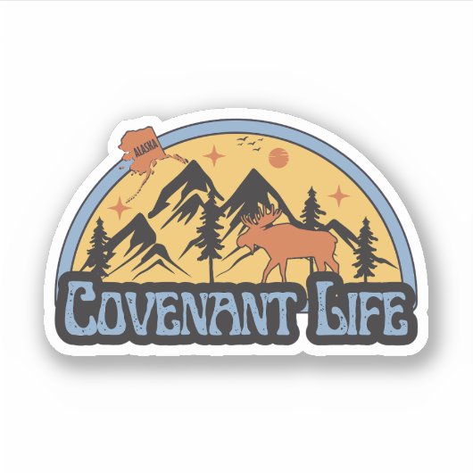 Covenant Life, Autocollant Alaska (Devant)