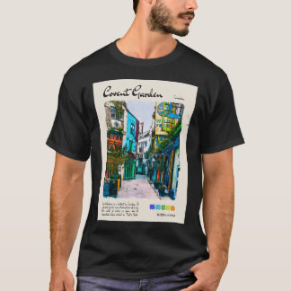 Covent Garden Aquarel Reizen T-shirt
