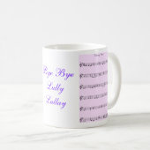 Coventry Carol Music Notes Musique Mug (Devant droit)