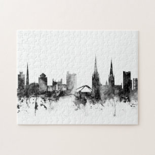 Coventry England Skyline Legpuzzel