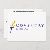 Coventry Logo Briefkaart (Voorkant / Achterkant)
