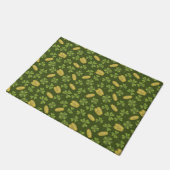 Cover Leaf & Gold Coin Pattern Deurmat (Schuin)
