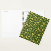 Cover Leaf & Gold Coin Pattern Planner (Display)