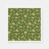 Cover Leaf & Gold Coin Pattern Servet (Voorkant)