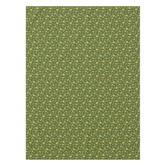 Cover Leaf & Gold Coin Pattern Tafelkleed (Voorkant)