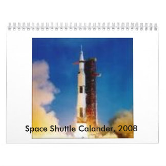cover, Space Shuttle Calander, 2008 Kalender