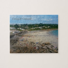 Coverack Beach Cornwall England Foto Legpuzzel