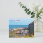 Coverack Harbour The Lizard Cornwall England Briefkaart (Staand voorkant)