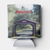 Covered Bridge Drink Holder Keepes Beverage Cold Blikjeskoeler (Achterkant)